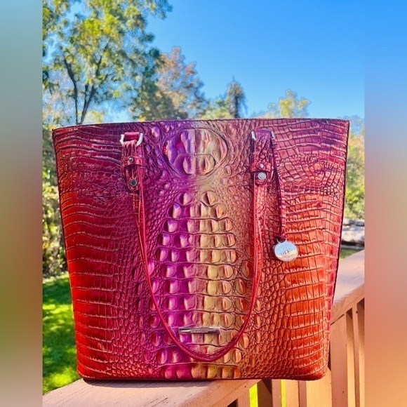 Brahmin Ellen Tote Bag Glam Ombré NWT - Picture 1 of 7